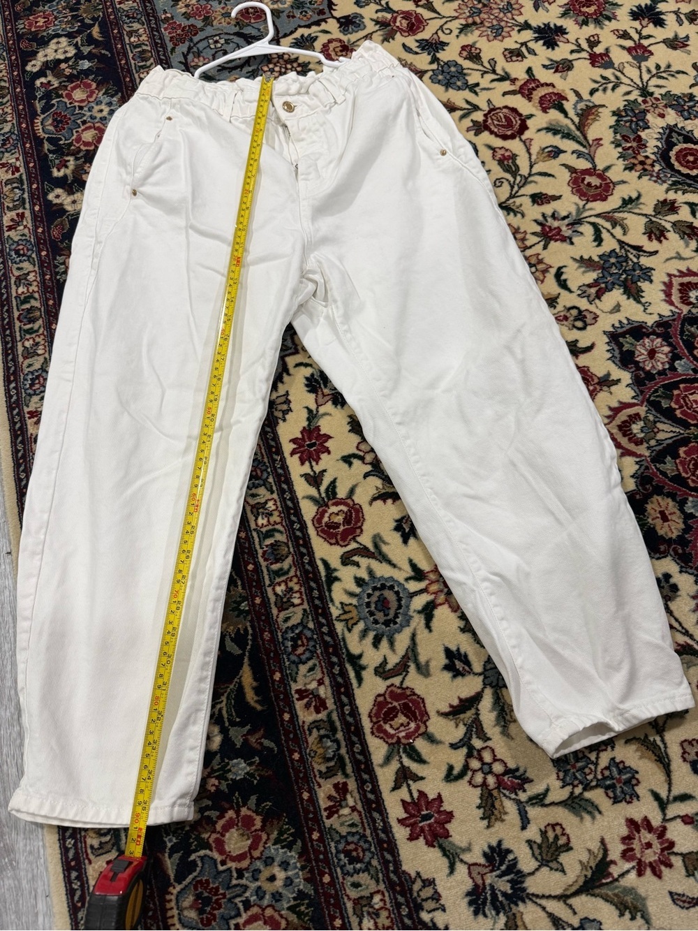 Zara paperbag white jeans - Picture 11 of 12